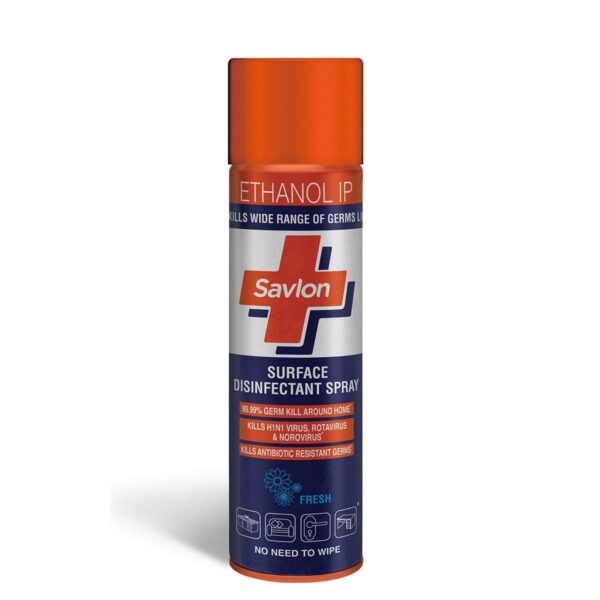 Savlon Surface Disinfectant Spray Sanitizer, Germ Protection on Hard & Soft Surfaces, 170g (230ml)