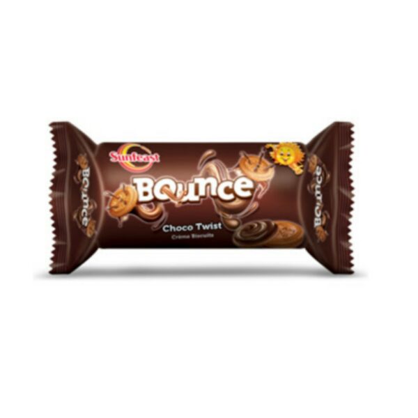 Sunfeast Bounce Choco Twist Cream Biscuits 41g