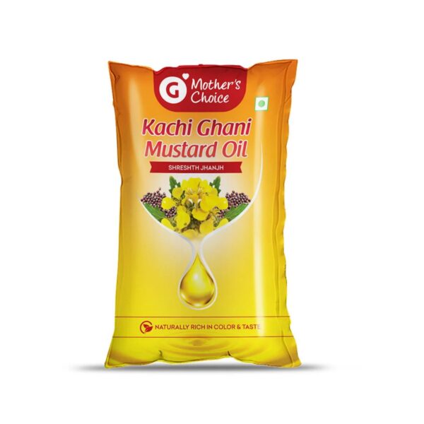 Mother's Choice Kachi Ghani Mustard Oil (Pouch)