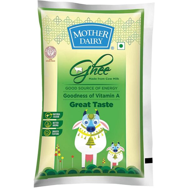 Mother Dairy Cow Ghee, 1L