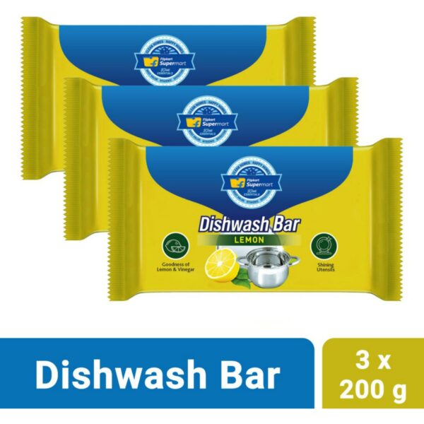 Flipkart Supermart Home Essentials Lemon Dishwash Bar