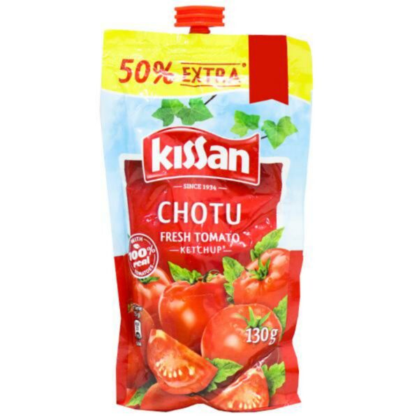 Kissan Chotu Fresh Tomato Ketchup Refill (Free 50% Extra) 130 g