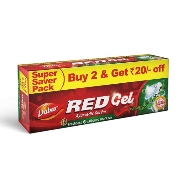 Dabur Red Gel : Ayurvedic Gel Toothpaste 300g