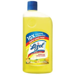 Lizol Disinfectant Surface & Floor Cleaner Liquid, Citrus - 975 ml
