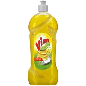 Vim Dishwash Liquid Gel Lemon 750ml Bottle