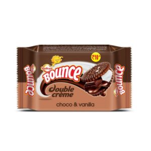 Sunfeast Bounce Double Crème Choco & Vanilla Cream Biscuits 72g