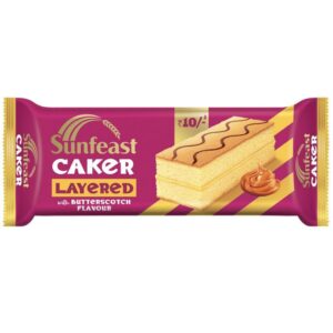Sunfeast Caker Layered with Butterscotch Flavour, 25g