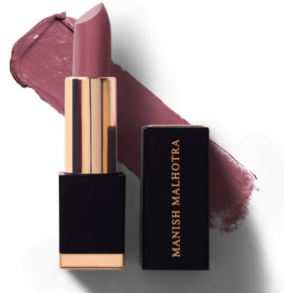 MyGlamm Manish Malhotra Hi-shine Lipstick (English Rose), 4 grams
