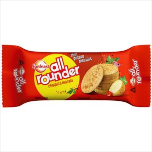 Sunfeast All rounder biscuits: Thin Potato Masala salted biscuits, 75g